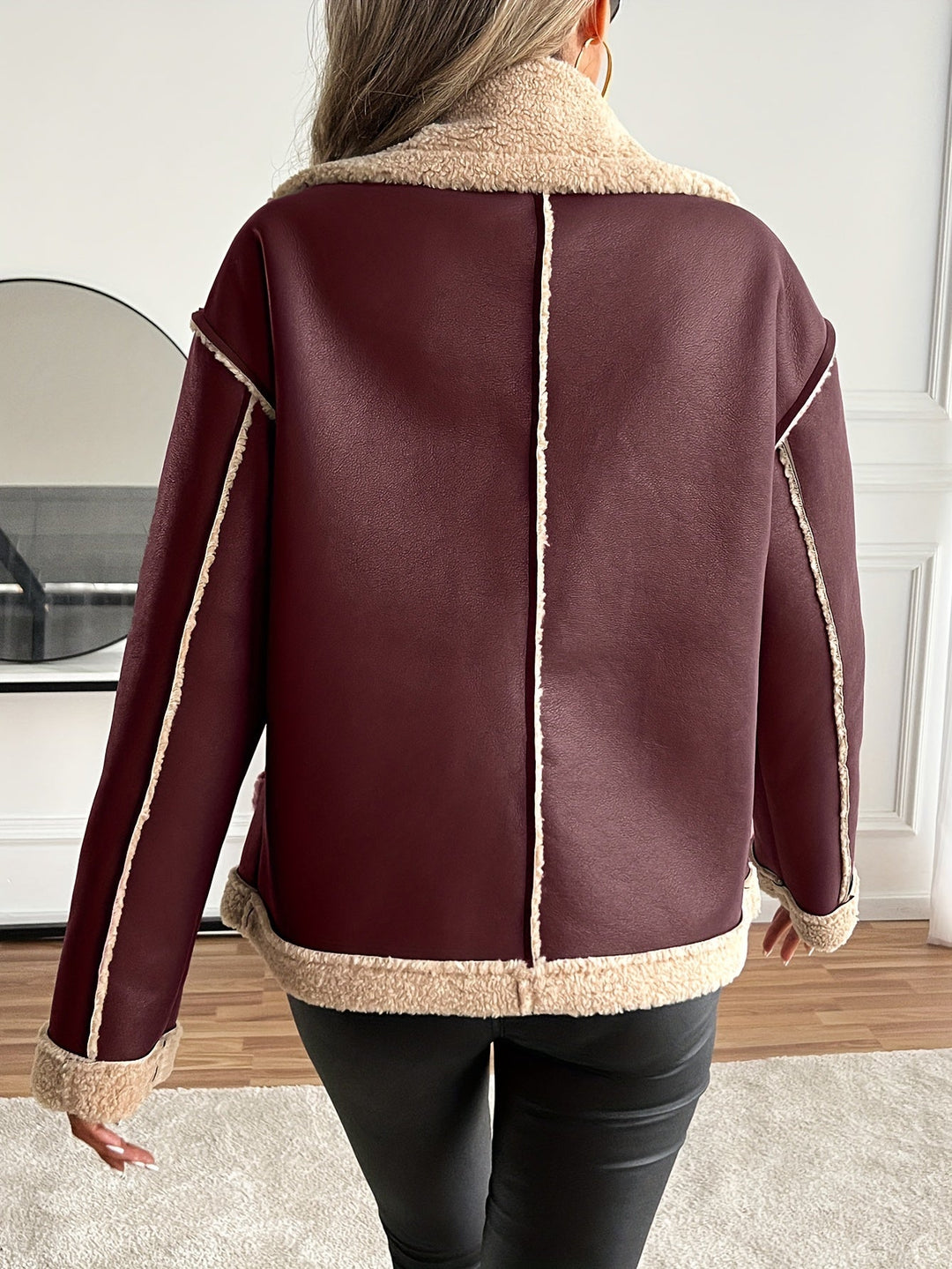 Victoria™ | Luxe Shearling-Lined Jacket