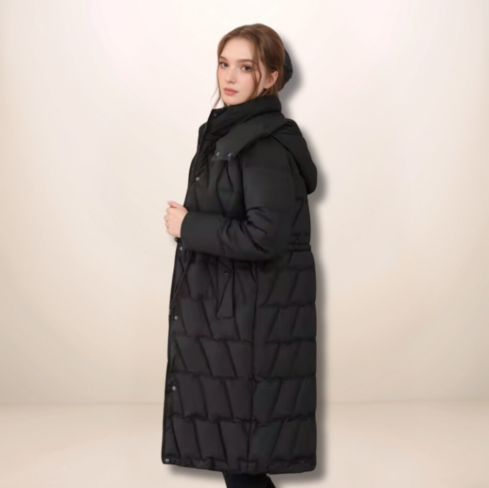 Beithy™ | Quilted Winter Coat with Hood