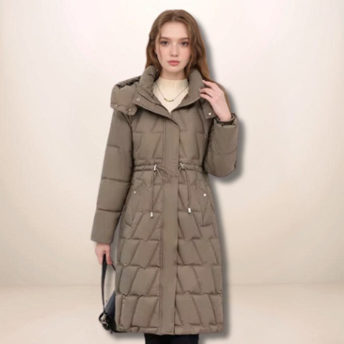 Beithy™ | Quilted Winter Coat with Hood