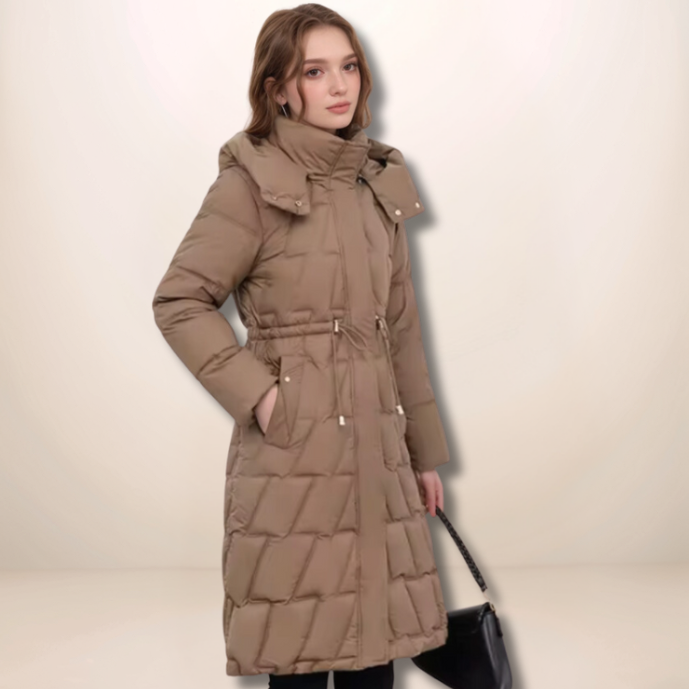 Beithy™ | Quilted Winter Coat with Hood