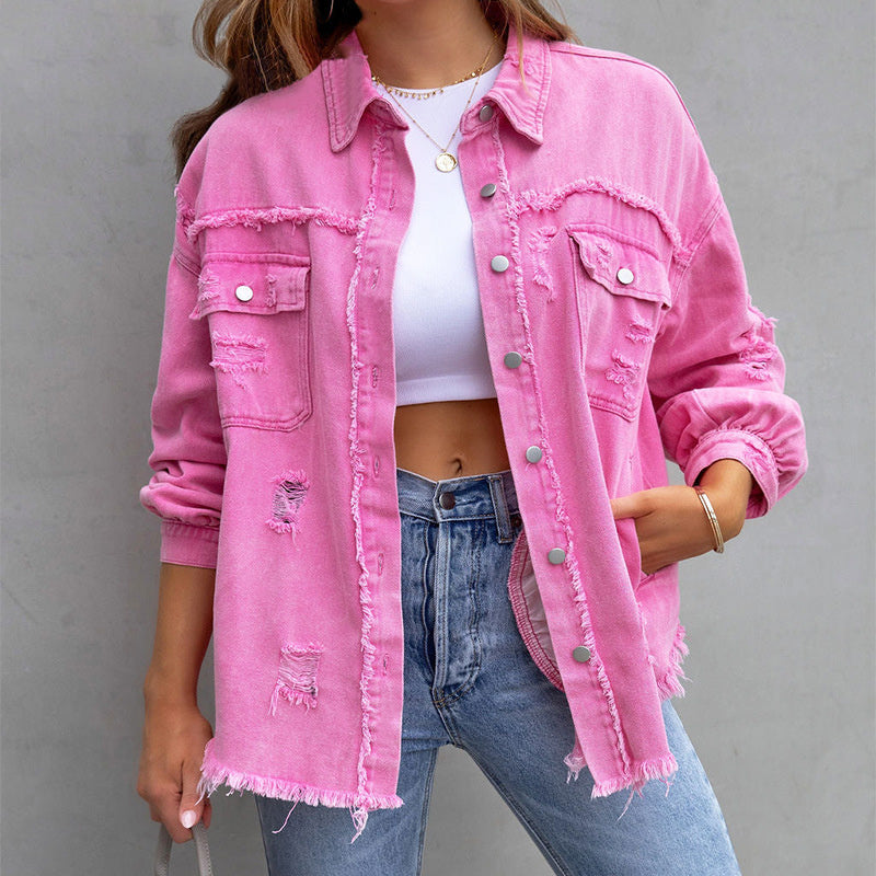 Elisia-Denim Jacket