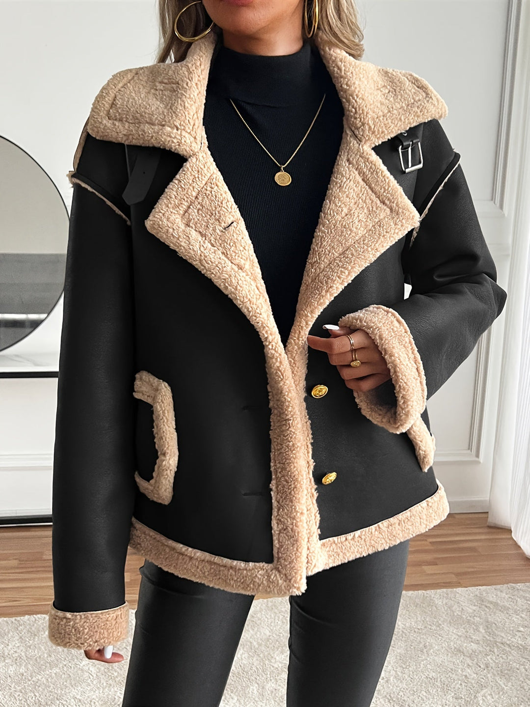 Victoria™ | Luxe Shearling-Lined Jacket