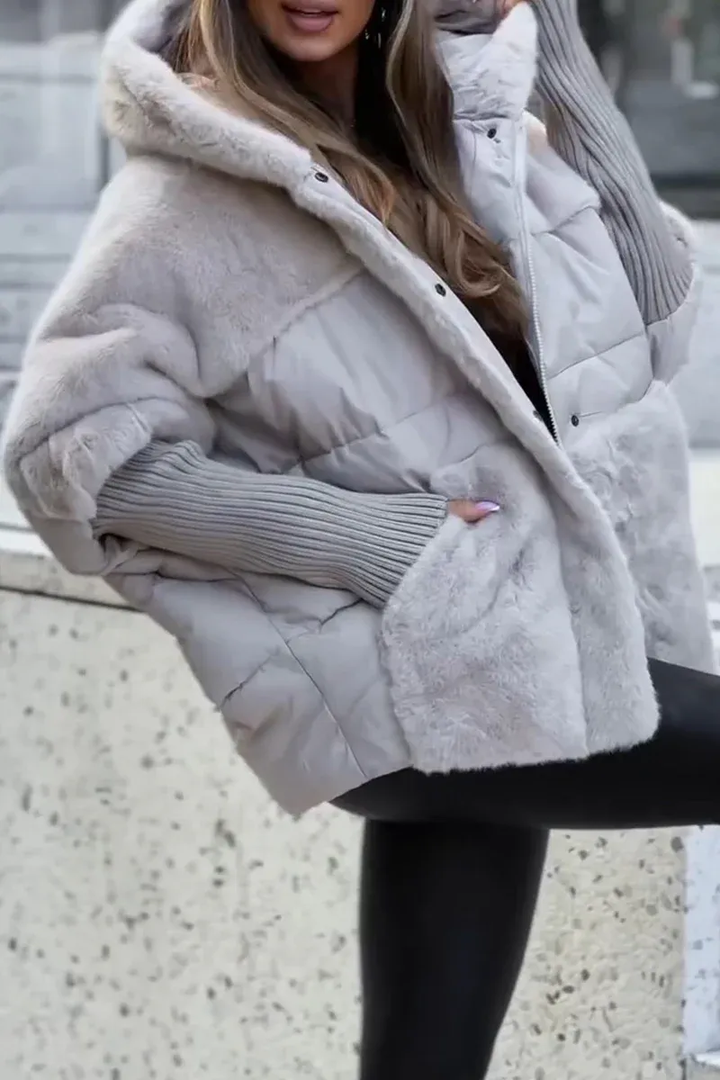 Clara™ | Luxe Faux-Fur Puffer Coat