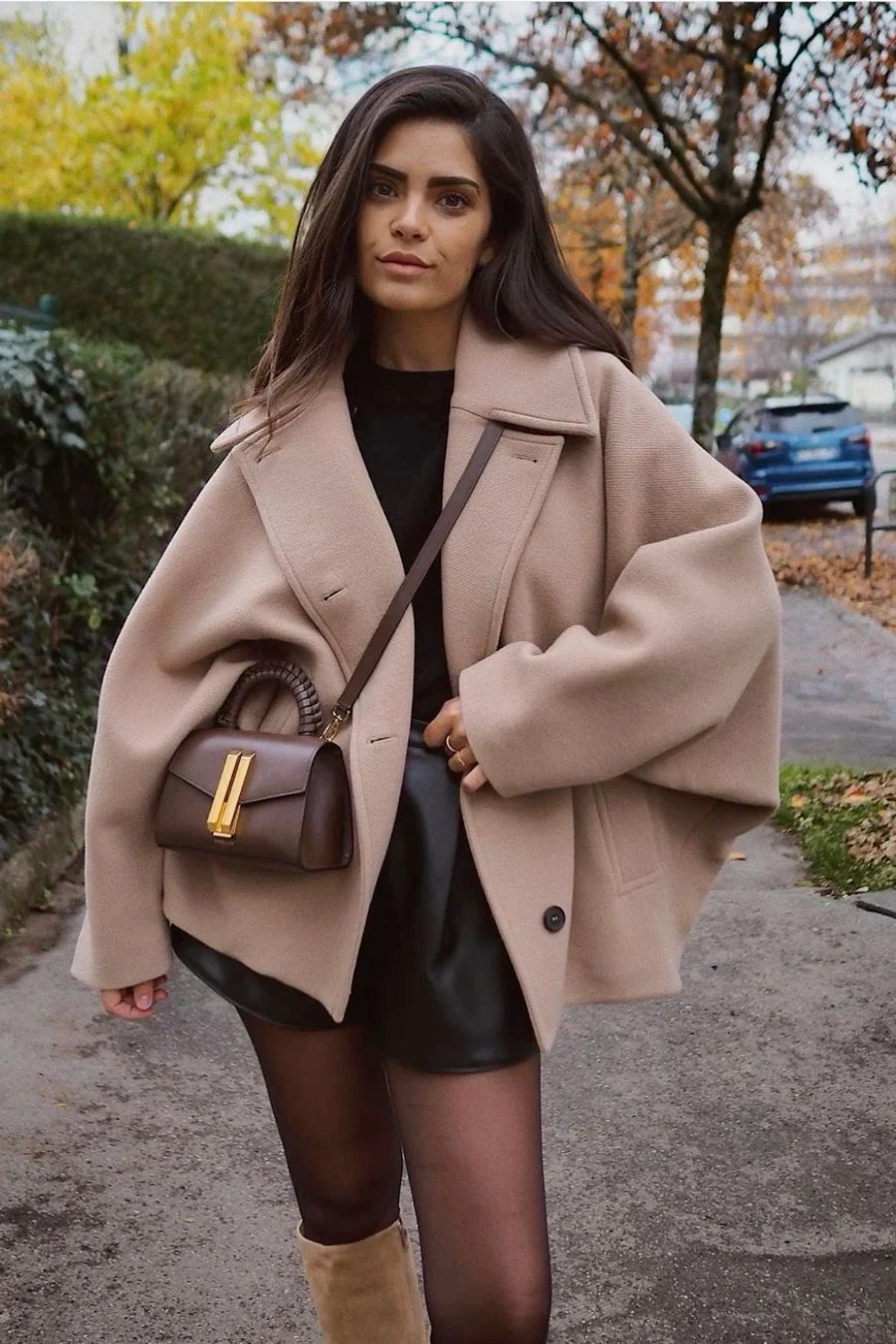 Scarlett/ Chic Oversized Wool Coat