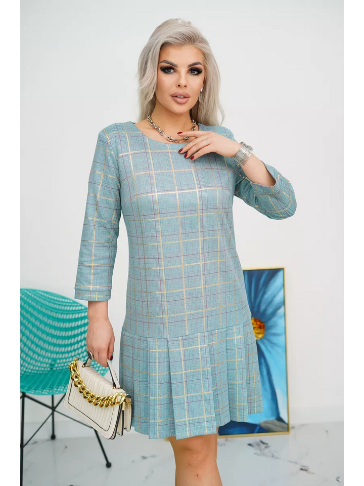 Elizabeth™ | Elegance Plaid Dress