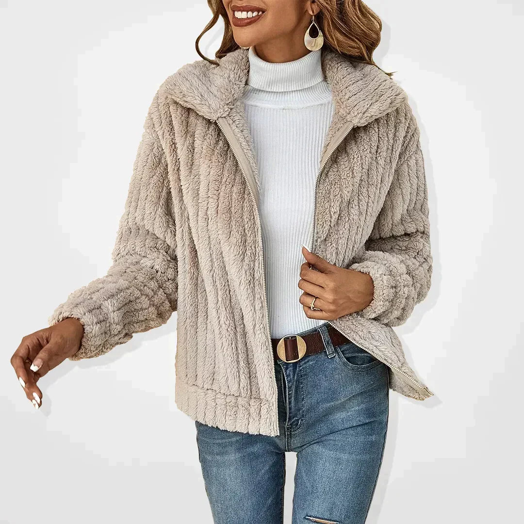 Lucy™ | Cozy Chic Teddy Jacket