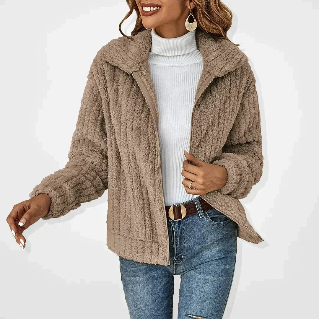 Lucy™ | Cozy Chic Teddy Jacket