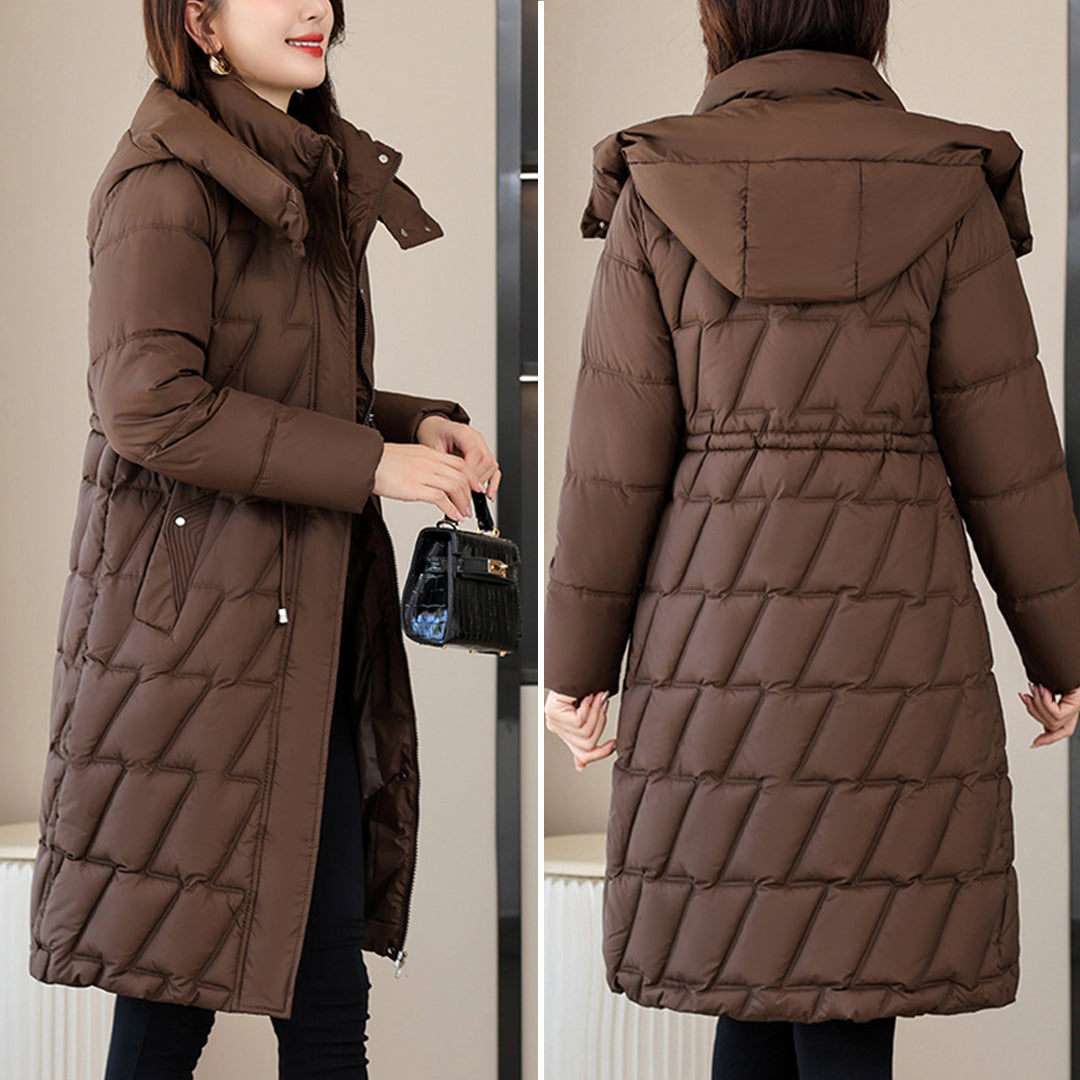 Beithy™ | Quilted Winter Coat with Hood