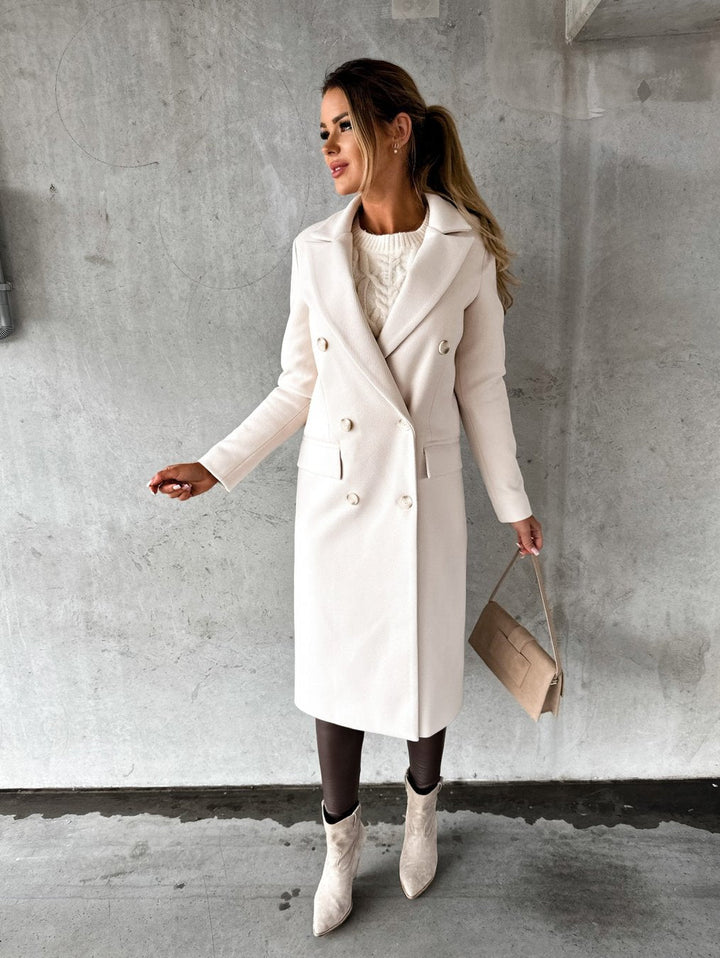 Sophia™ | Classic Double-Breasted Coat