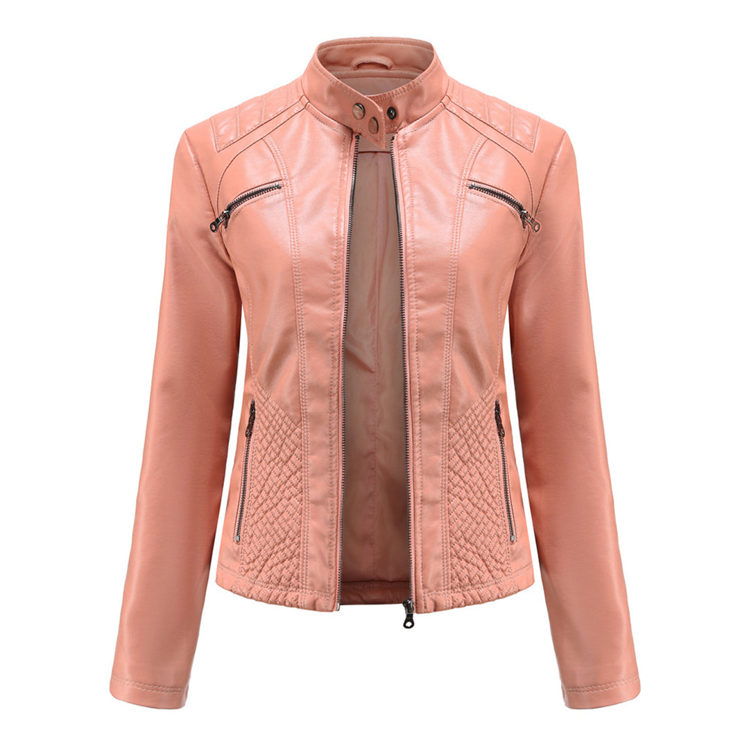 ARIANA™ | LEATHER SPRING COAT