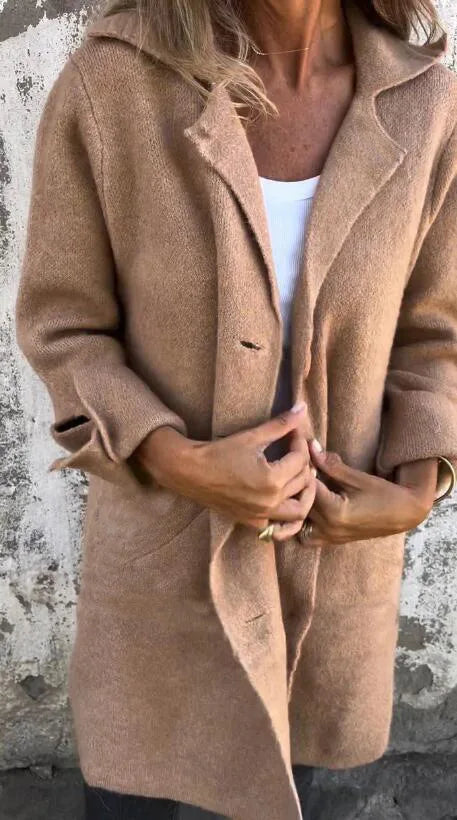 Rosie™ | Soft Blush Cotton Coat