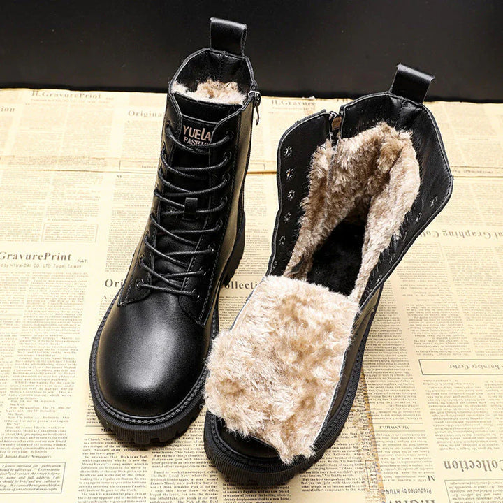 Lena™ | Luxe Fur-Lined Winter Boots