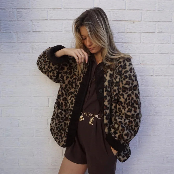 Savannah™ | Luxe Leopard Print Jacket