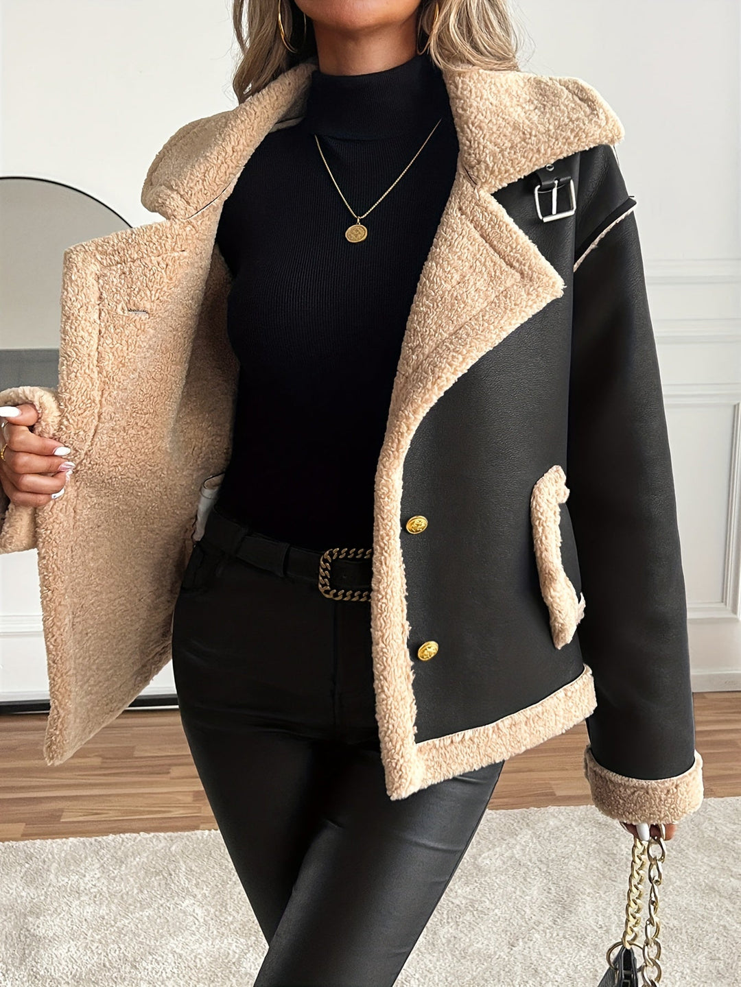 Victoria™ | Luxe Shearling-Lined Jacket