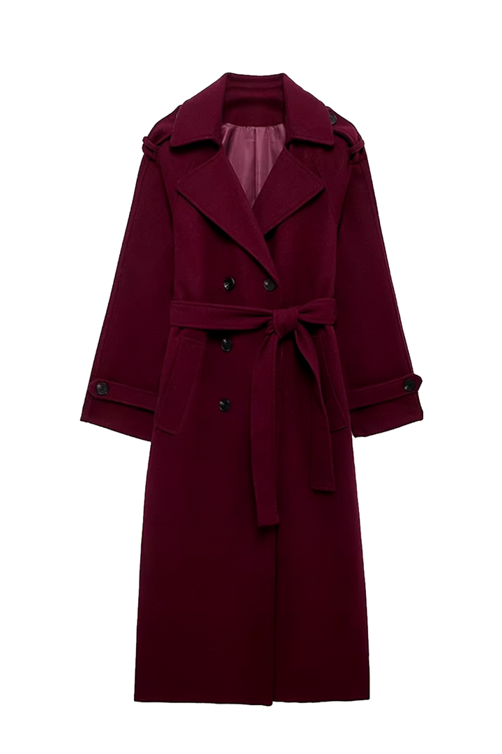 Scarlet/ Elegant and Timeless Coat