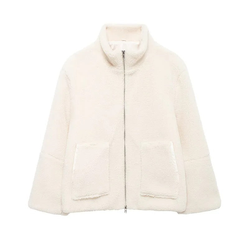 Ella™ | Cozy Zip-Up Sherpa Jacket