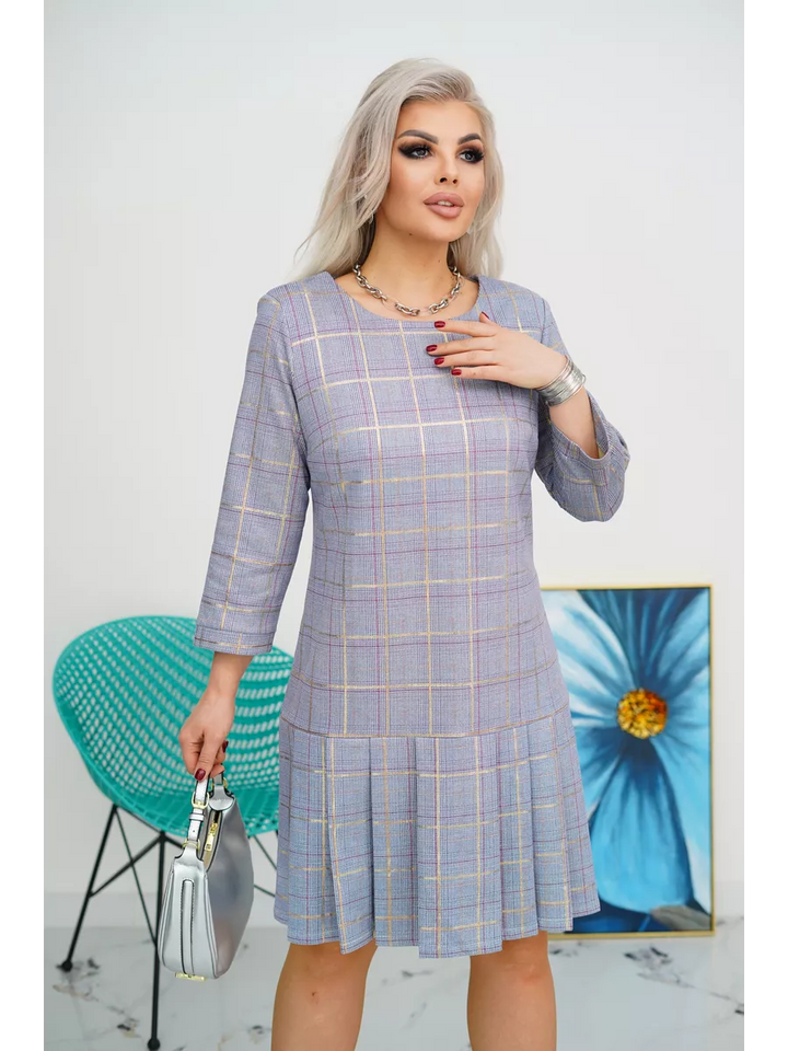 Elizabeth™ | Elegance Plaid Dress