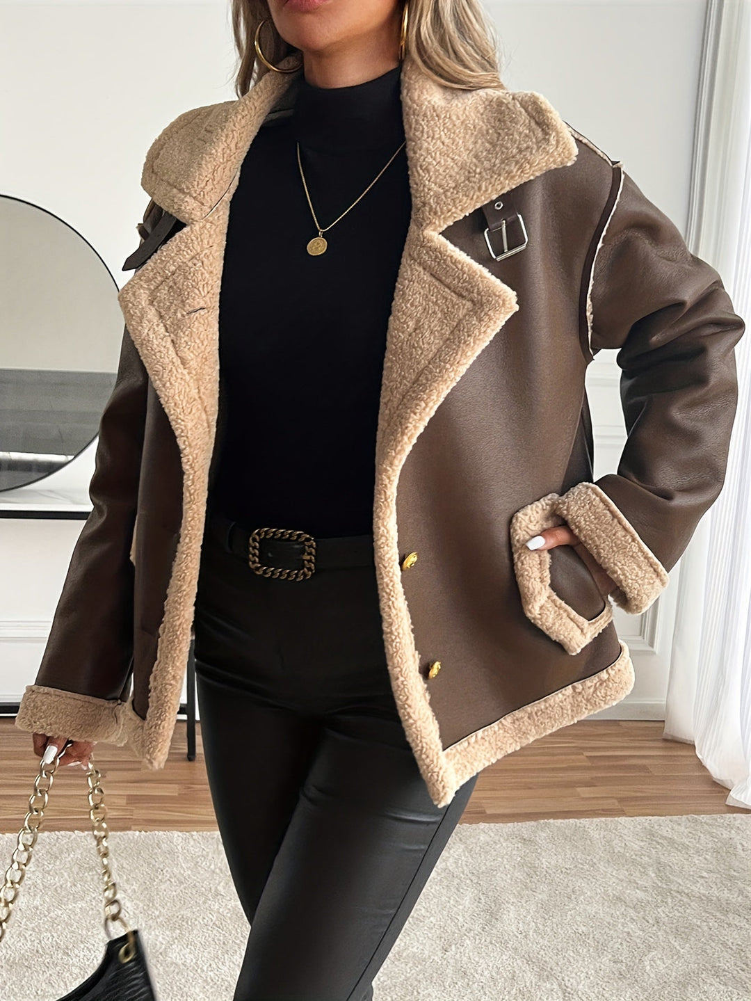 Victoria™ | Luxe Shearling-Lined Jacket