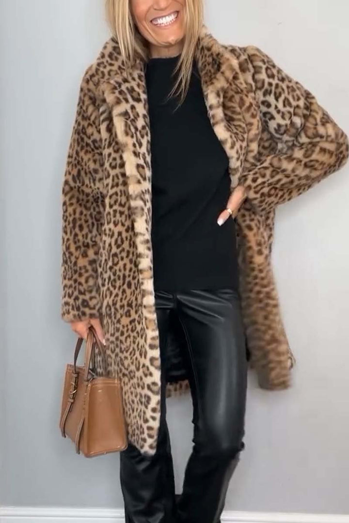 Leona™ | Luxe Faux Fur Coat