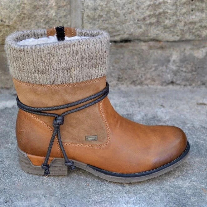 Ella™ | Orthopedic Leather Boots